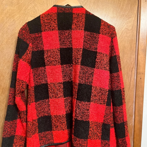 Red and Black Plaid Jacket - Picture 2 of 3
